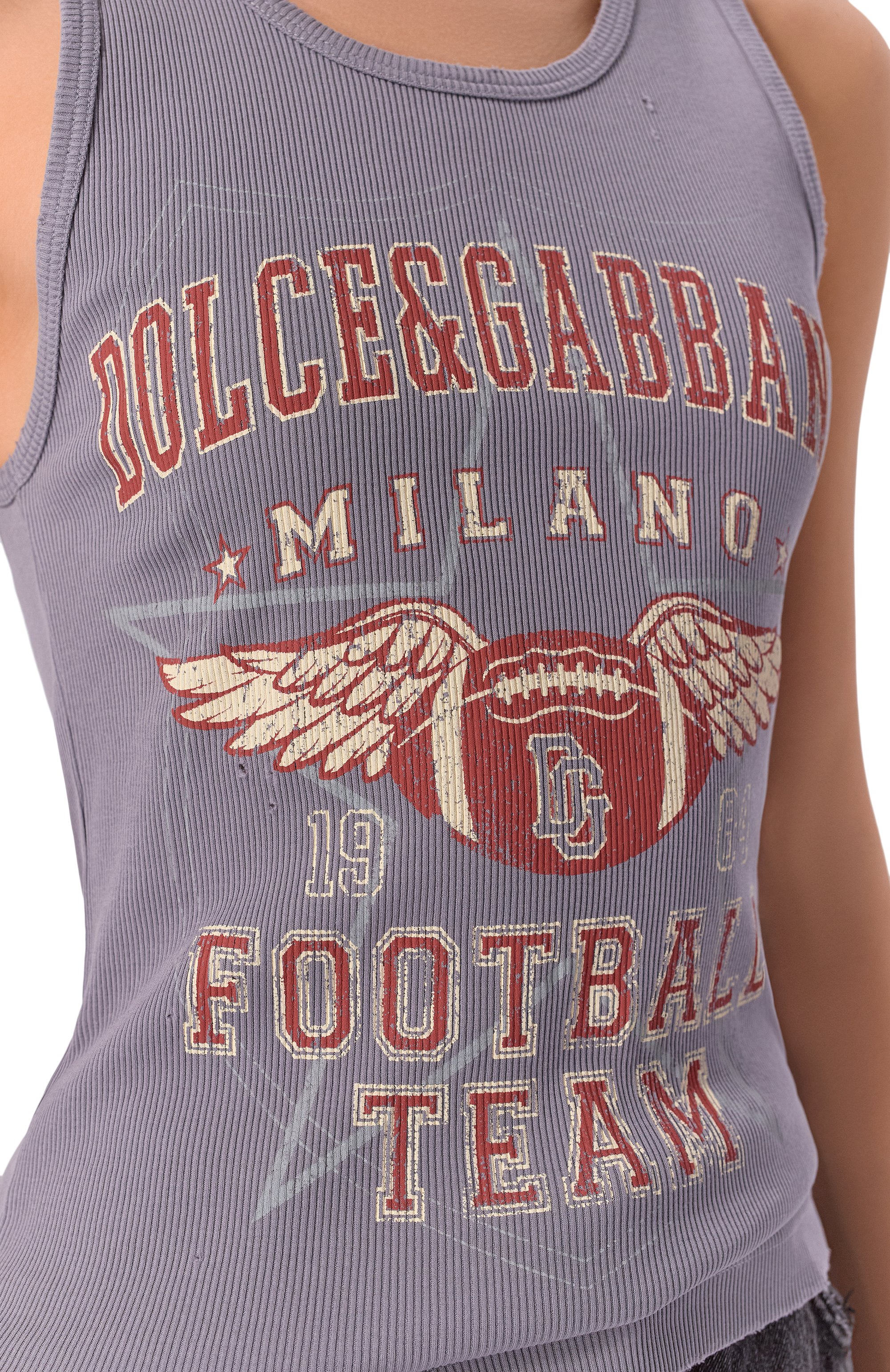 Хлопковая майка DOLCE & GABBANA, арт. F8V40T/GDD01, фото 5