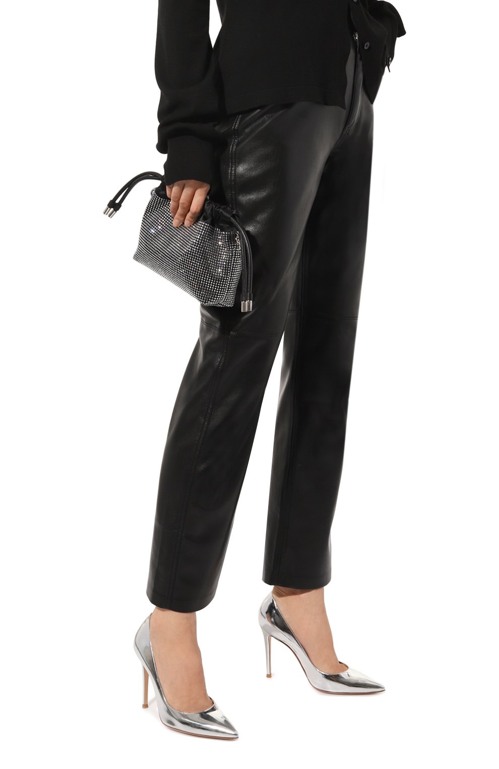 Кожаные туфли gianvito 105 GIANVITO ROSSI, арт. G28470.15RIC.METARGE, фото 3