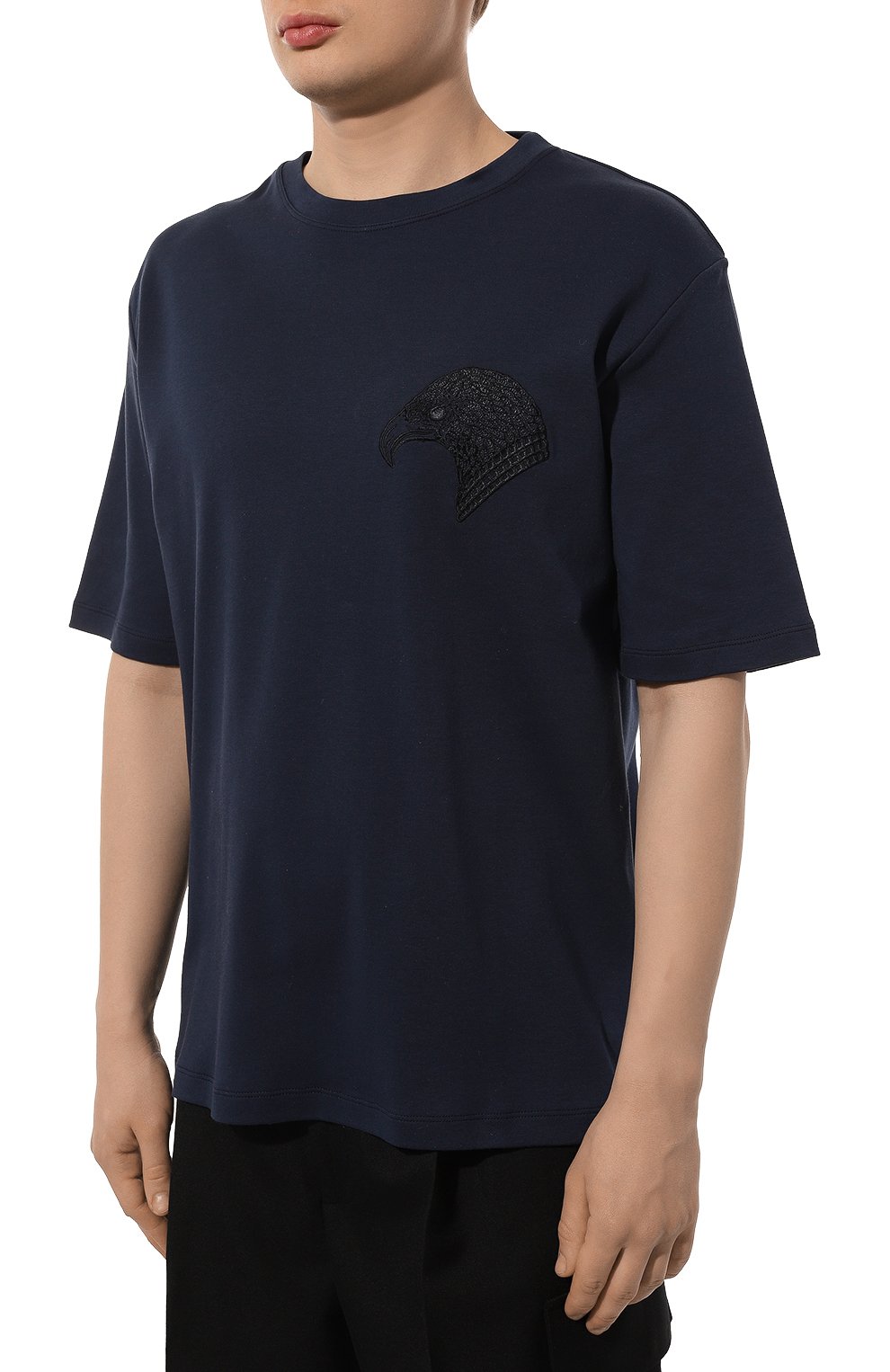 Хлопковая футболка STEFANO RICCI, арт. MNH4103060/LUXT, фото 3