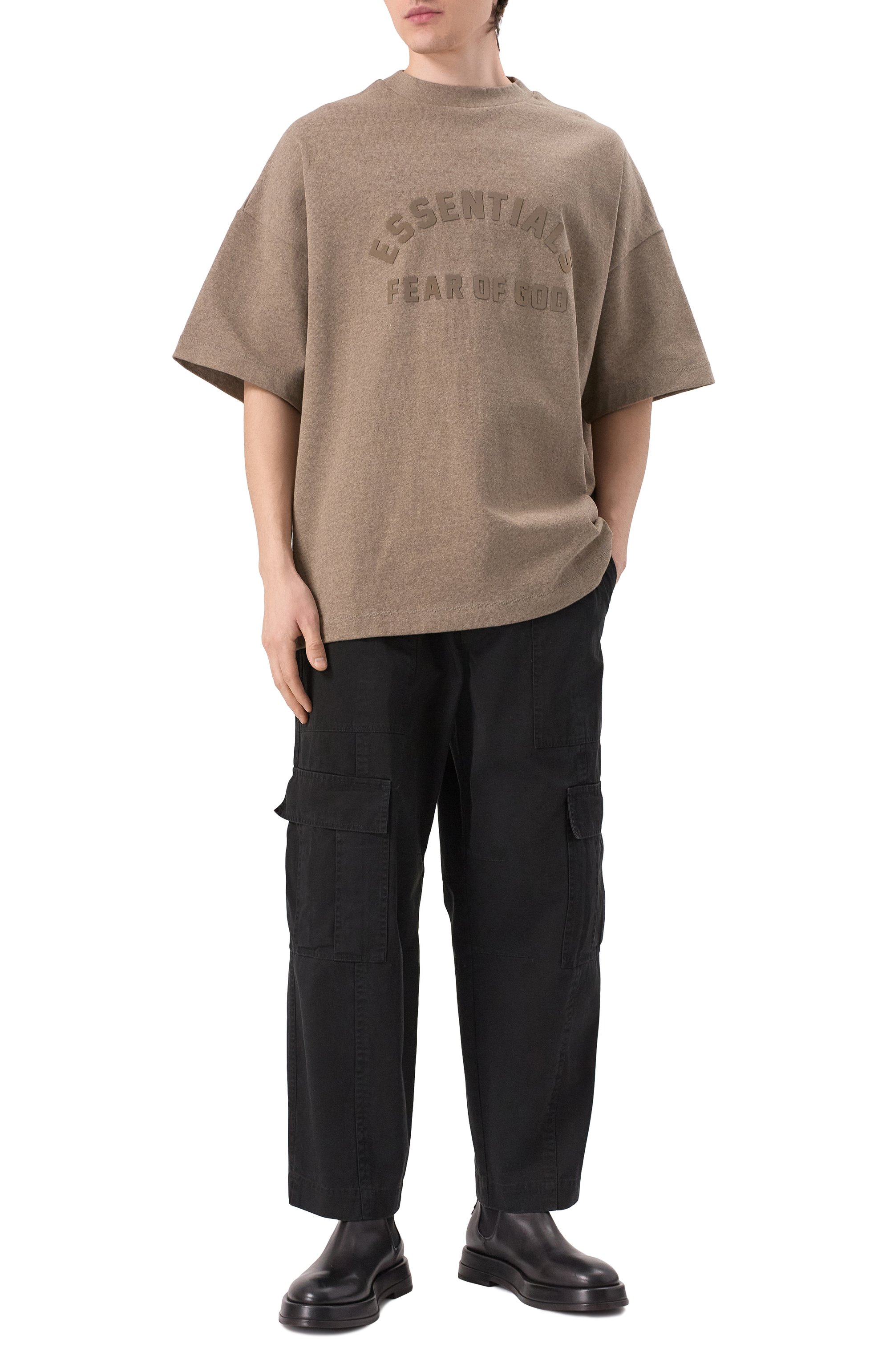 Хлопковая футболка FEAR OF GOD, арт. 125SU242001F-M-367, фото 2