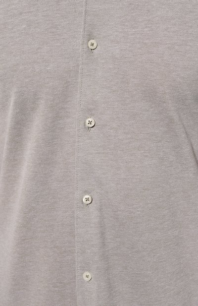 Хлопковая рубашка BOSS, арт. 50496870, фото 5