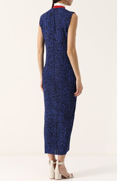 Плиссированное платье-миди с воротником-стойкой SOLACE LONDON, арт. 0S1762, фото 4