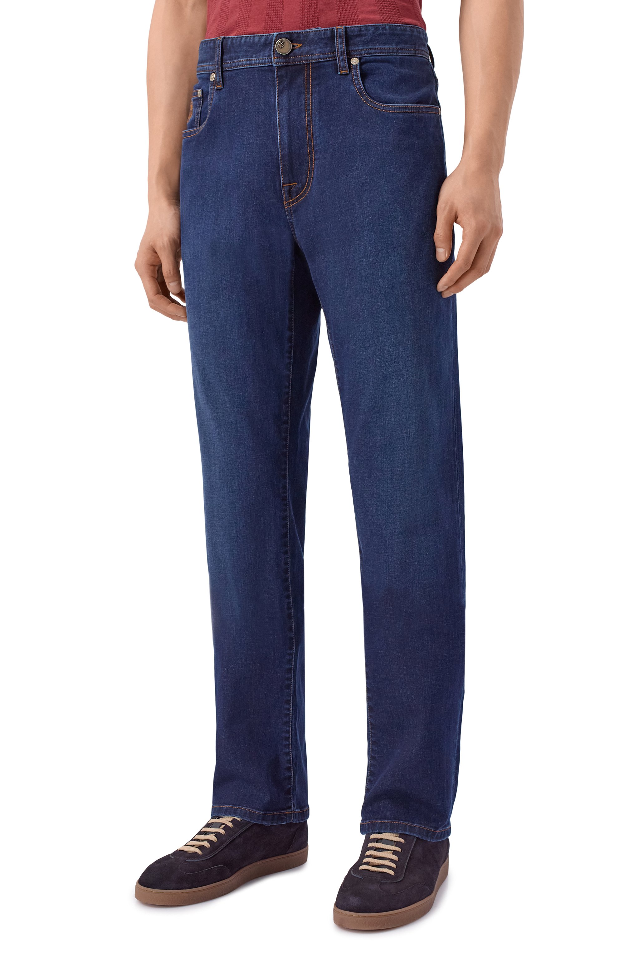 Джинсы CORNELIANI темно-синего цвета по цене 51250 руб., арт. 274JG4/2720171, фото 3 Джинсы CORNELIANI, арт. 274JG4/2720171, фото 3