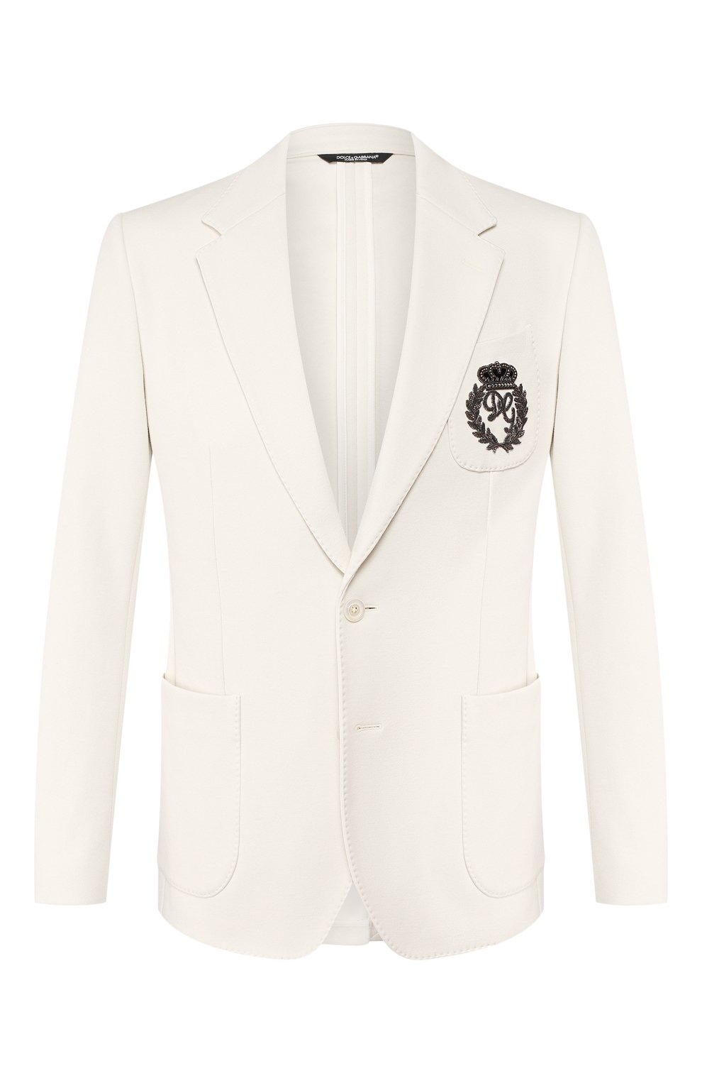 Хлопковый пиджак DOLCE & GABBANA, арт. G2NW6Z/FUGJM, фото 1