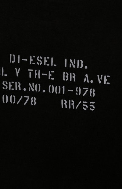 Хлопковая футболка DIESEL, арт. J00579-KYASV, фото 3