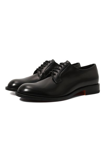 Женская кожаные дерби SANTONI, арт. WUFL70553BJ2TTV6N01