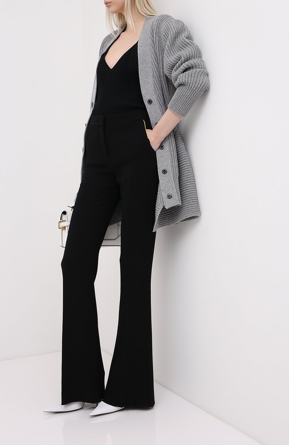 Шерстяной кардиган ALEXANDER MCQUEEN, арт. 633689/Q1AQW, фото 2