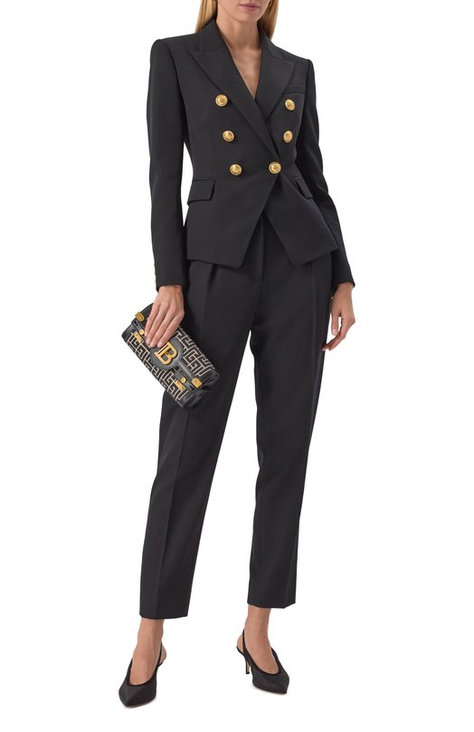 Клатч B-Buzz Pouch 23 Balmain FN1LE596/TJGH Чёрный  FN1LE596/TJGH Фото 7
