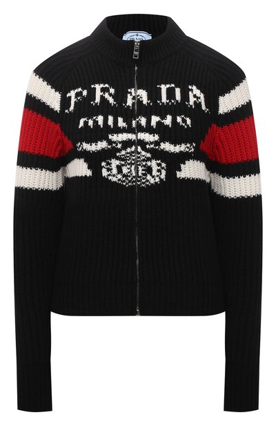 Кашемировый кардиган PRADA, арт. P25L14-10QD-F0002-212, фото 1