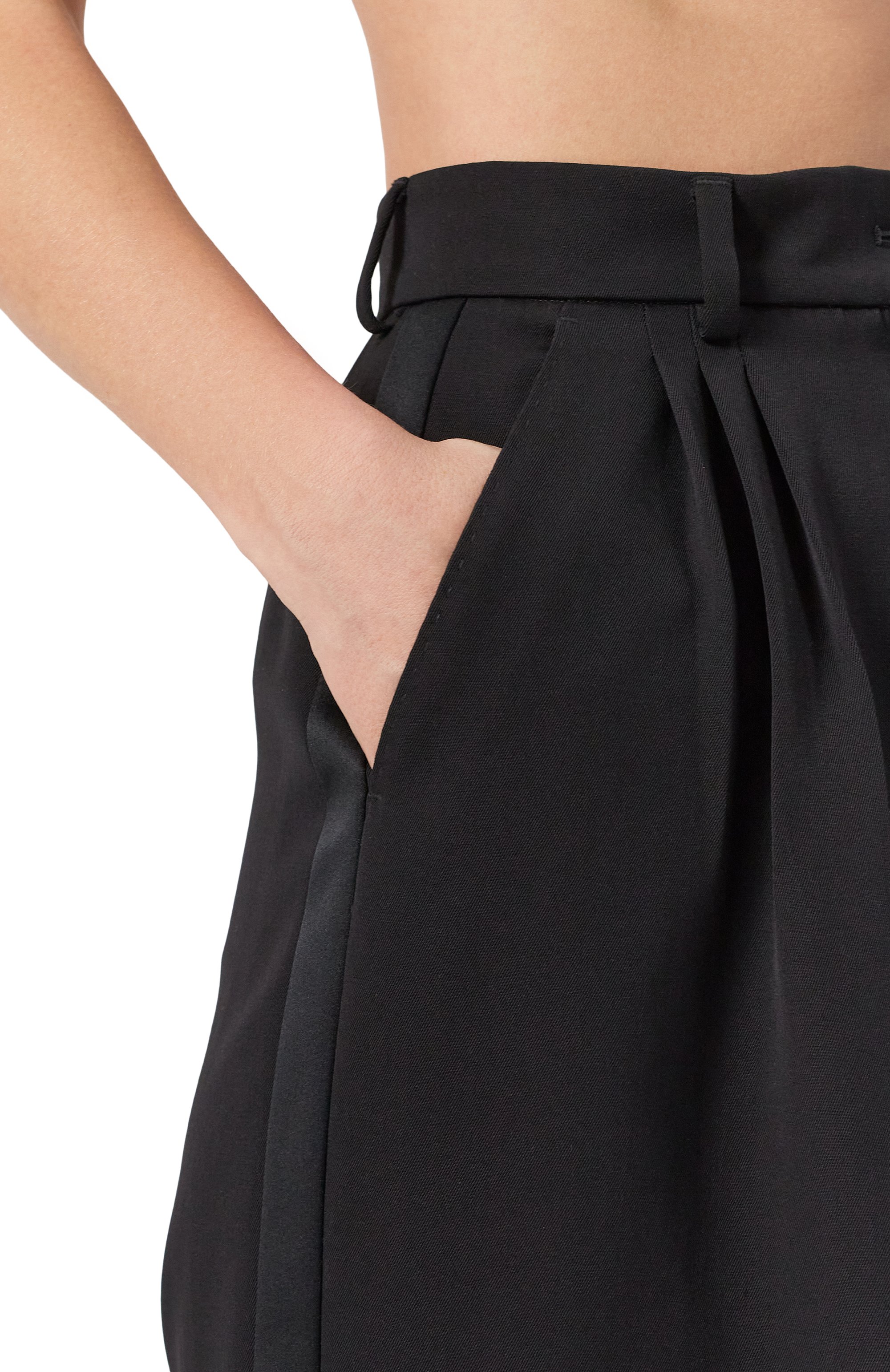 Шорты из шерсти и шелка DOLCE & GABBANA, арт. FTC77T/FU21E, фото 5