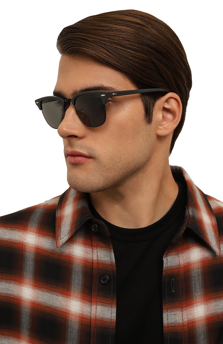 Женские солнцезащитные очки RAY-BAN черного цвета, арт. 3016-1367B1 | Фото 3 (Нос: Не проставлено; Региональные ограничения белый список (Axapta Mercury): Не проставлено; Тип очков: С/з; Кросс-КТ: С/з-унисекс; Материал: Металл, Пластик; Оптика Гендер: оптика-унисекс; Очки форма: Квадратные)