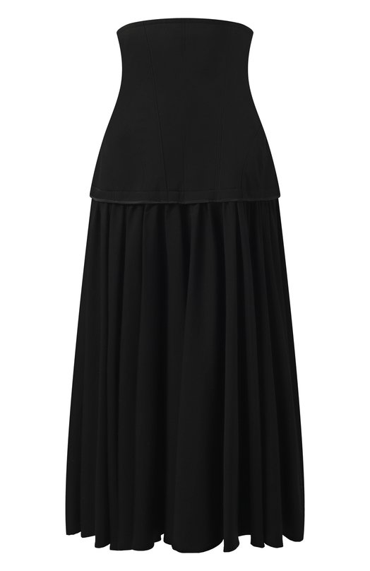 

Шерстяная юбка Yohji Yamamoto, Чёрный