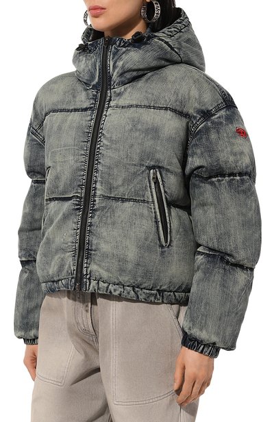 Джинсовый пуховик DIESEL, арт. A14549/0SKAI, фото 3