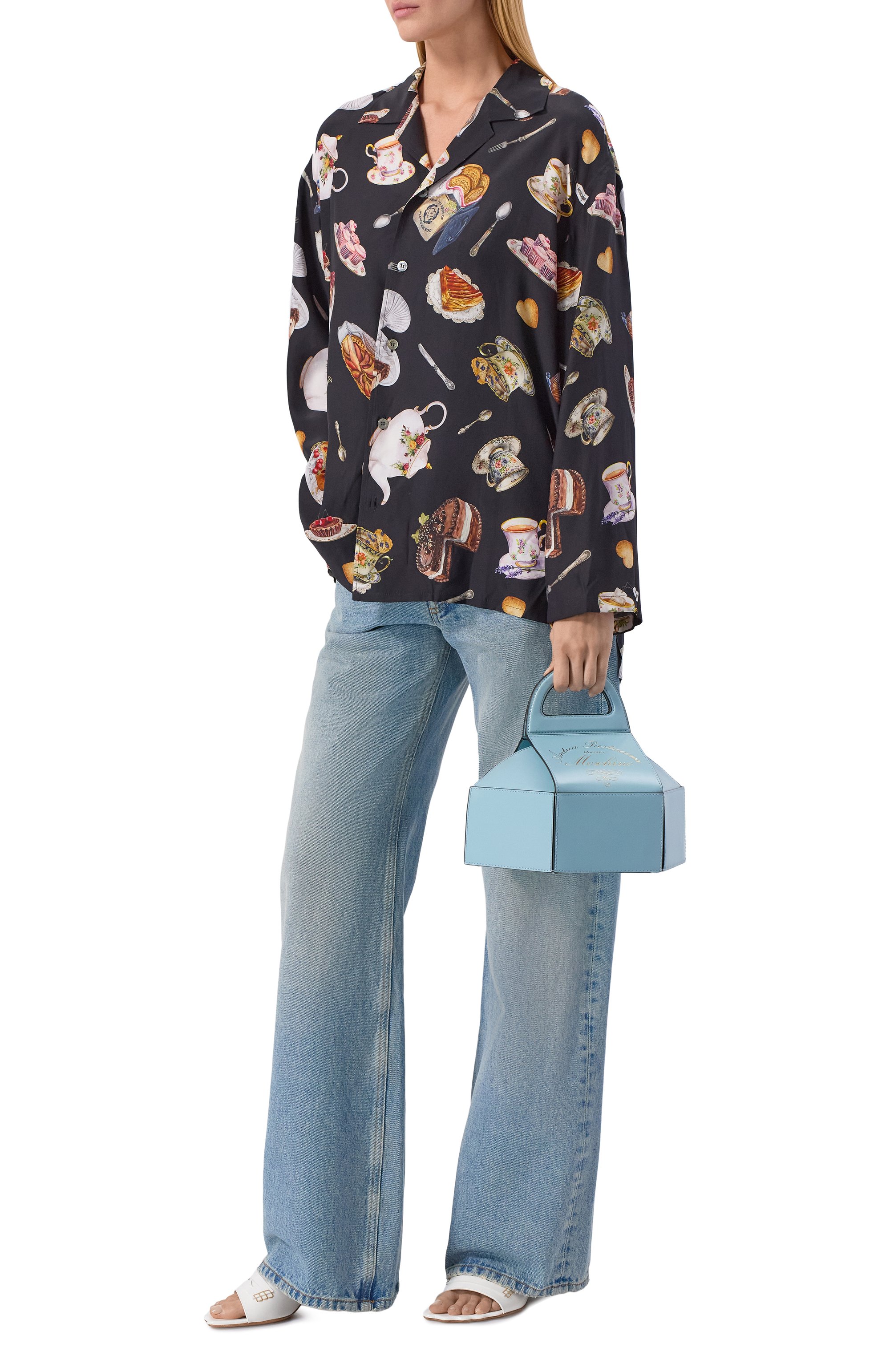 Сумка cake box MOSCHINO, арт. MC4041PP1N/0K3, фото 7