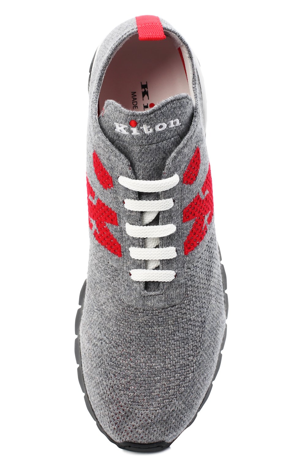 Текстильные кроссовки KITON, арт. USSKDTMN00822, фото 5