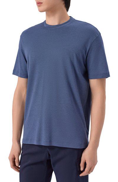 Футболка из хлопка и лиоцелла PAUL&SHARK, арт. 25411026, фото 3