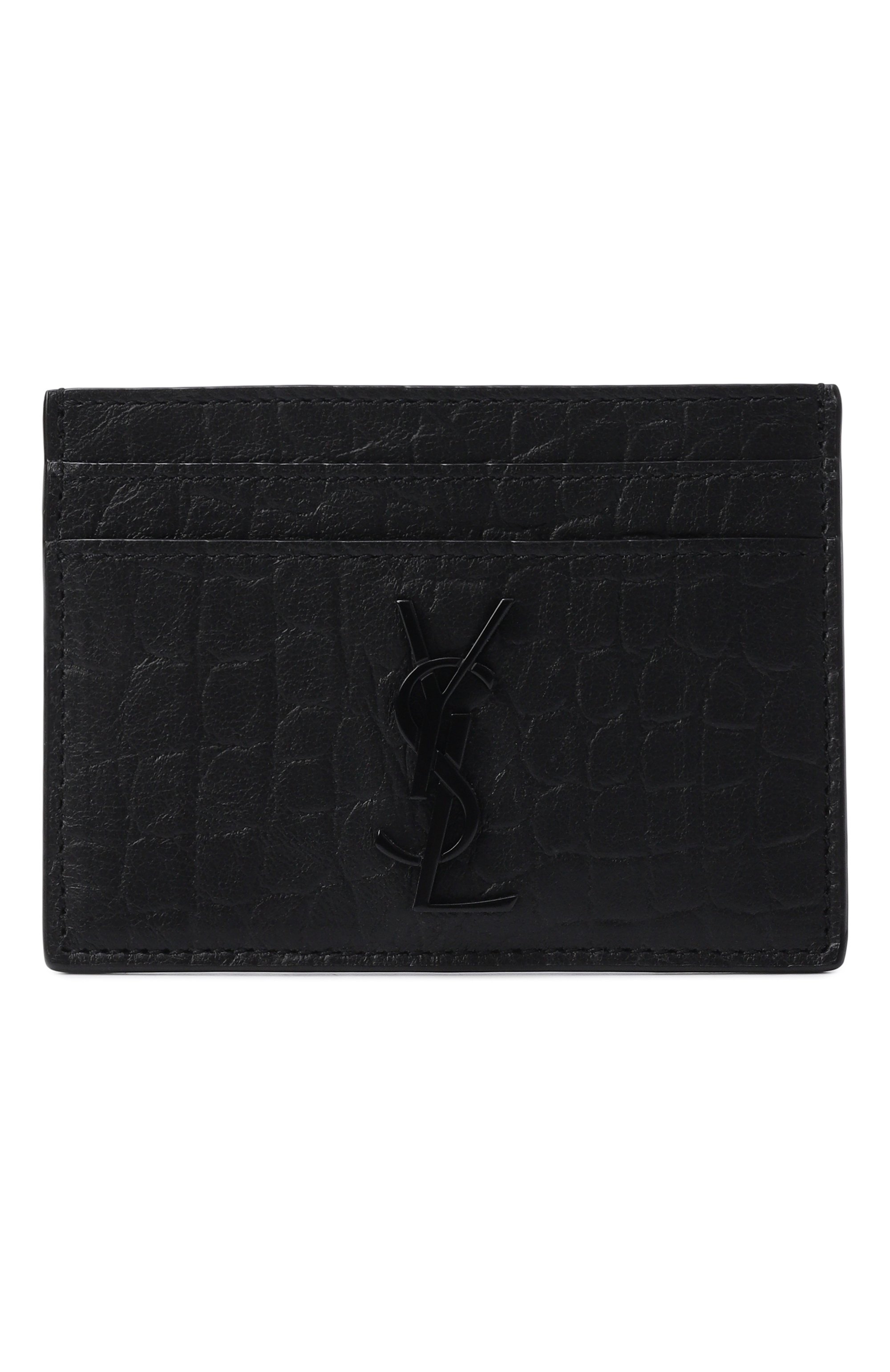 Кожаный футляр для кредитных карт SAINT LAURENT, арт. 485631/C9H0U, фото 1