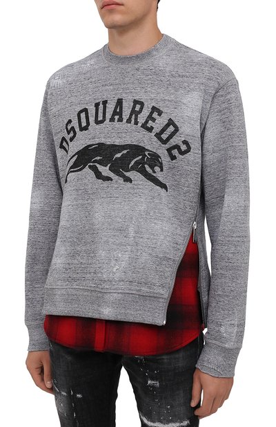 Хлопковый свитшот DSQUARED2, арт. S74GU0515/S25477, фото 3