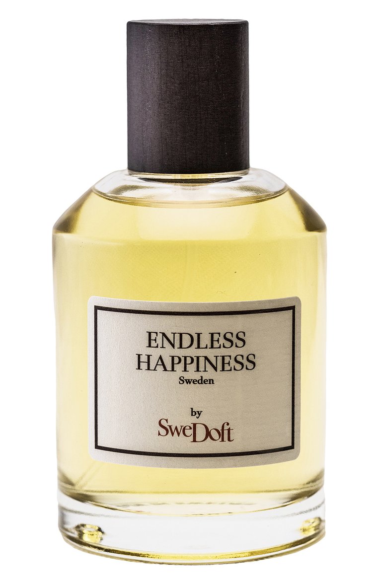 Парфюмерная вода endless happiness (100ml) SWEDOFT �бесцветного цвета, арт. 7350106450456 | Фото 1 (Тип продукта - парфюмерия: Парфюмерная вода; Региональные ограничения белый список (Axapta Mercury): Не проставлено; Ограничения доставки: flammable)