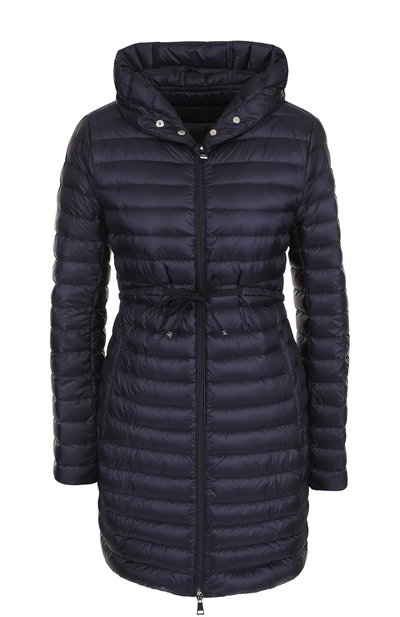 Стеганый приталенный пуховик с капюшоном MONCLER, арт. C1-093-49312-99-53048, фото 1