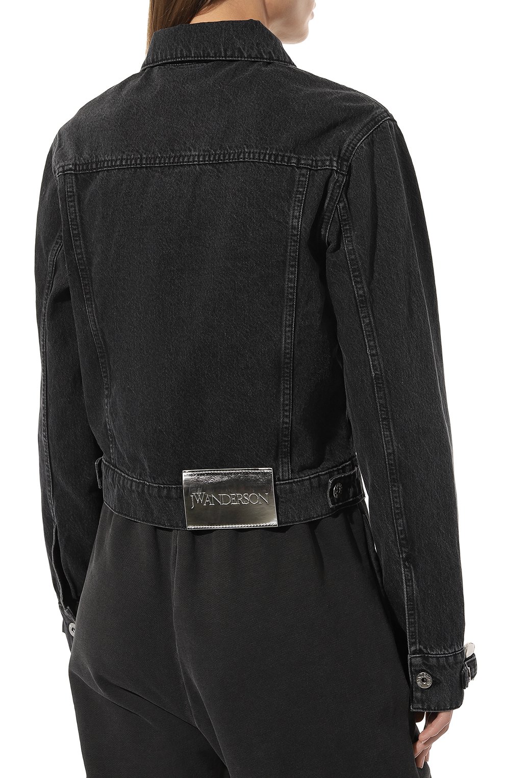 Джинсовая куртка JW ANDERSON темно-серого цвета по цене 85300 руб., арт. DJ0009PG0983 999, фото 4 Джинсовая куртка JW ANDERSON, арт. DJ0009PG0983 999, фото 4