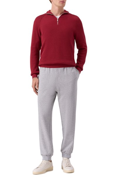 Хлопковый джемпер BRUNELLO CUCINELLI, арт. M29400104, фото 2