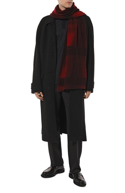 Кашемировый шарф Altea Бордовый, фото 3