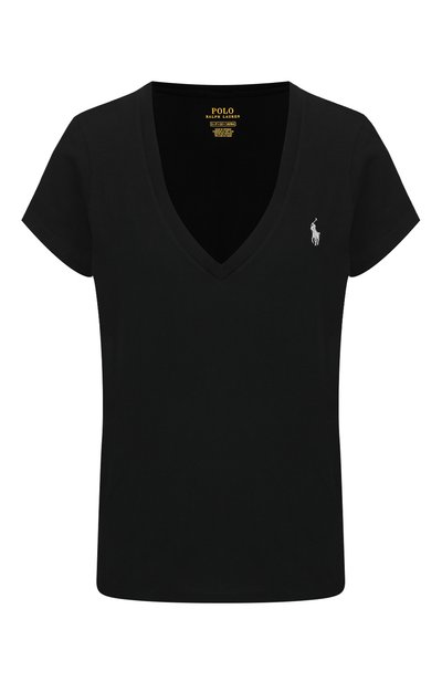 Женская хлопковая футболка POLO RALPH LAUREN, арт. 211810419