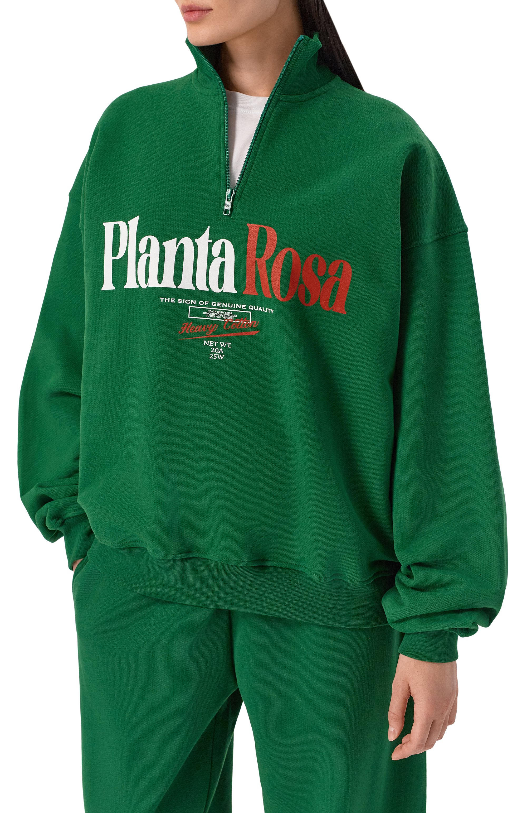 Хлопковый свитшот PLANTA ROSA, арт. PR/A1/EXACTNESS/470, фото 6