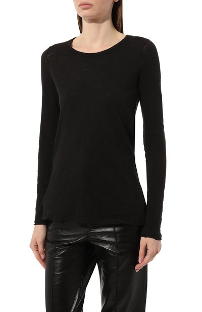 Хлопковый лонгслив ATM ANTHONY THOMAS MELILLO, арт. AW1047-FK, фото 3