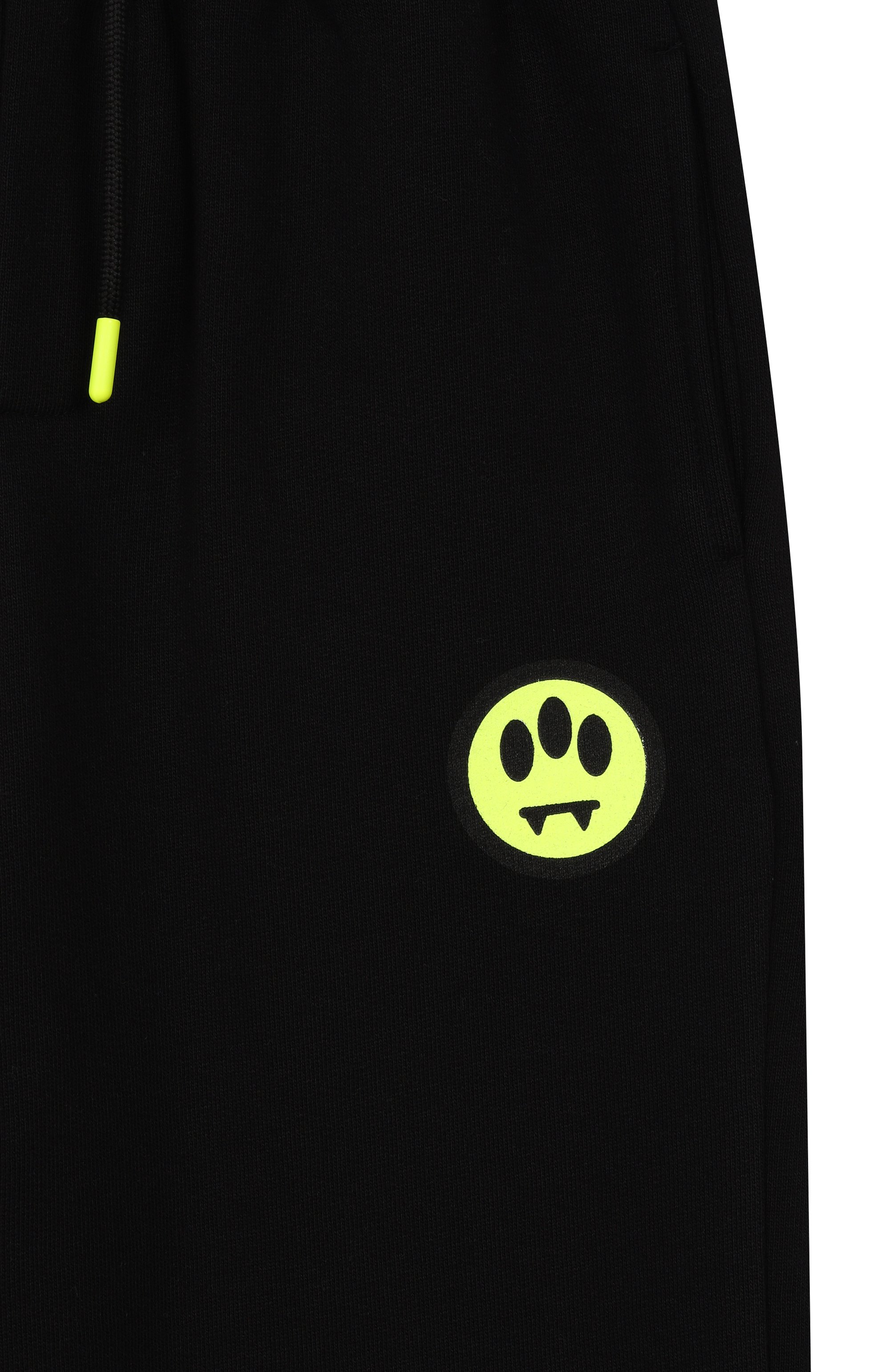 Хлопковые джоггеры BARROW черного цвета по цене 7965 руб., арт. S6BKJUFP015, фото 3 Хлопковые джоггеры BARROW, арт. S6BKJUFP015, фото 3