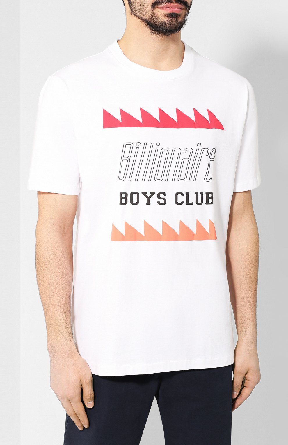 Хлопковая футболка BILLIONAIRE BOYS CLUB, арт. B19148, фото 3