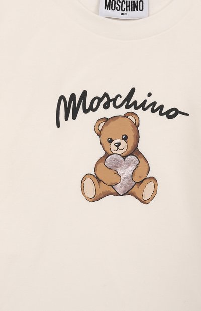 Хлопковый лонгслив MOSCHINO, арт. HD0010/LBA11/4-8, фото 3