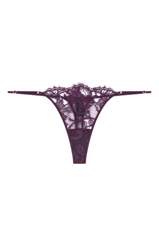 Хлопковые трусы-стринги Kiki De Montparnasse C001PN193 Фиолетовый C001PN193