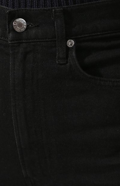 Джинсы HELMUT LANG черного цвета по цене 22900 руб., арт. J04DW208, фото 5 Джинсы HELMUT LANG, арт. J04DW208, фото 5