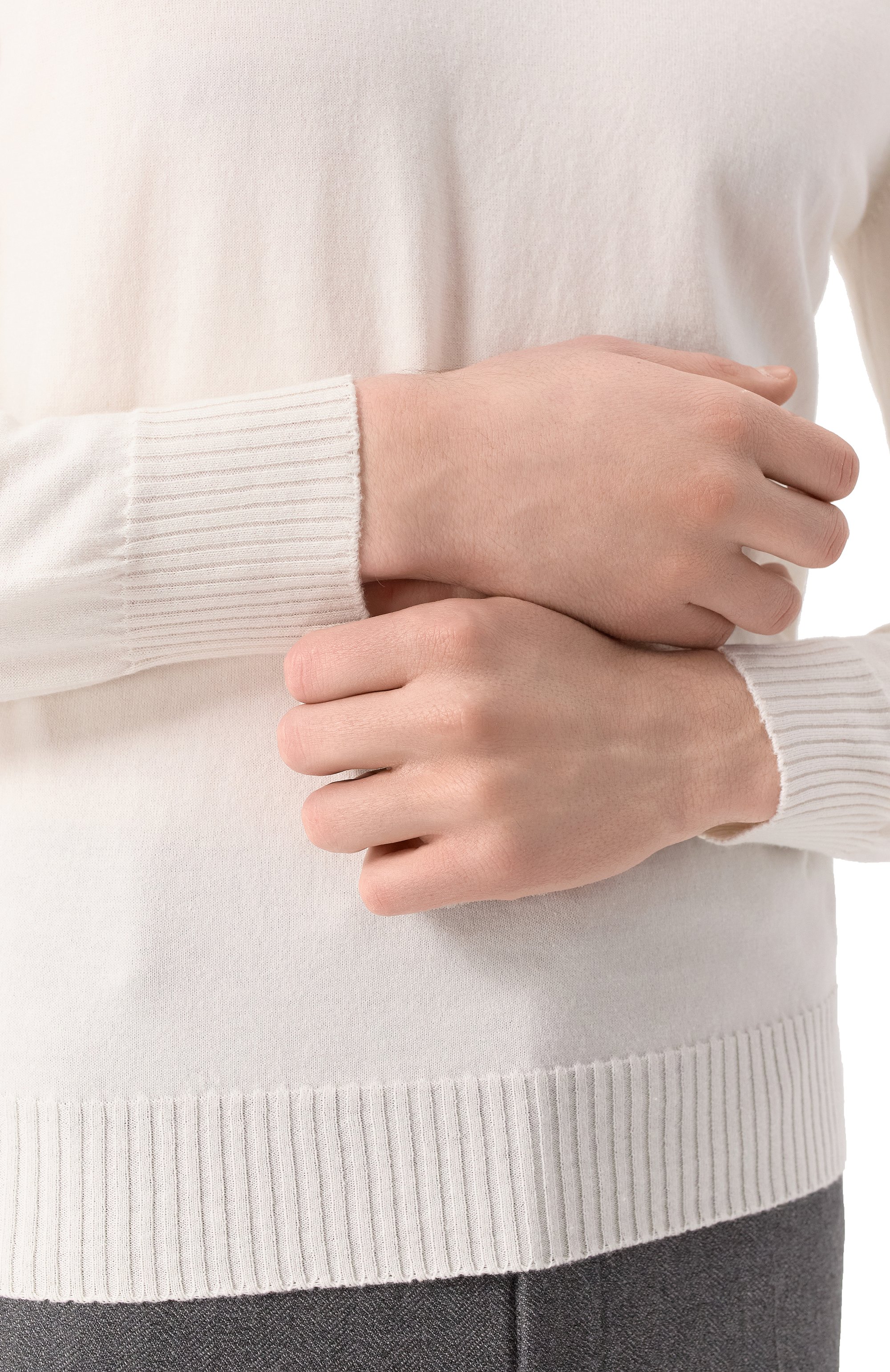 Джемпер из хлопка и кашемира GRAN SASSO, арт. 57167/23216, фото 5