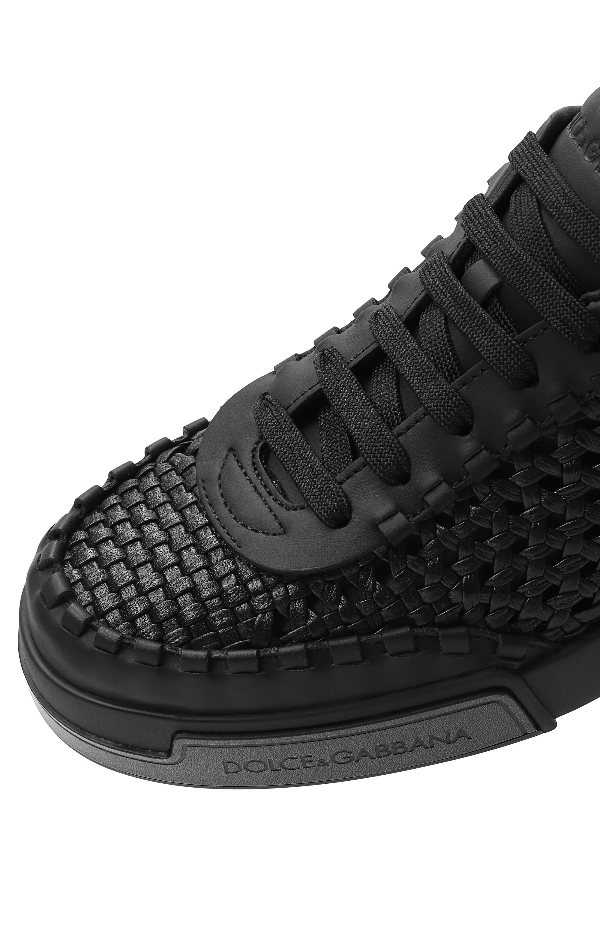 Кожаные кеды portofino yacht DOLCE & GABBANA, арт. A20195/A9T93, фото 7