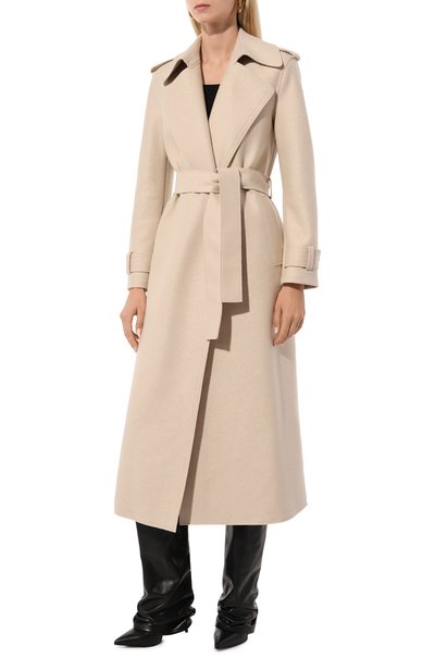 Шерстяное пальто HARRIS WHARF LONDON, арт. A1343MLK-Y, фото 3