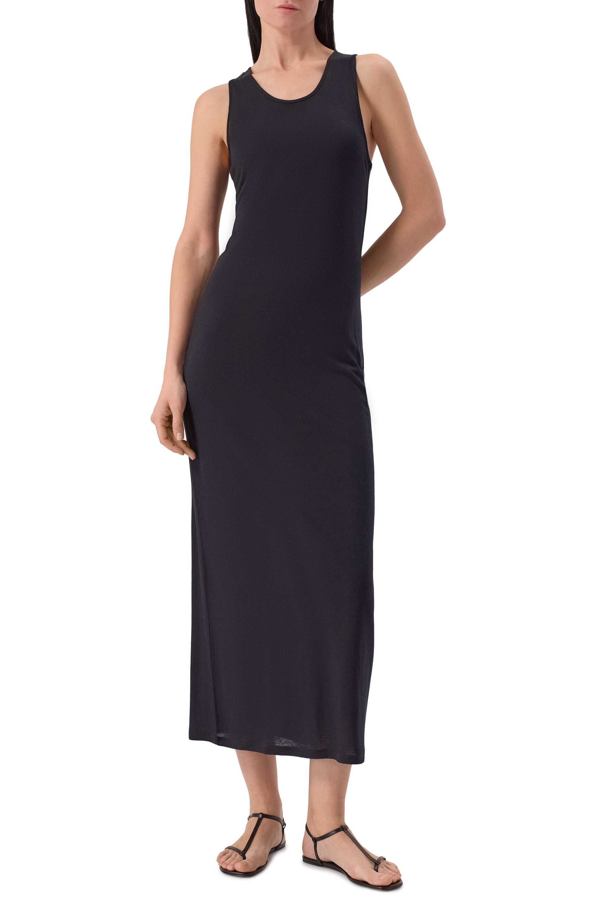 Платье из вискозы и шерсти LOULOU DE SAISON, арт. MYR0N, фото 3