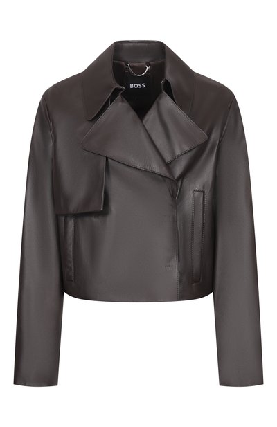Женская кожаная куртка BOSS, арт. 50559306