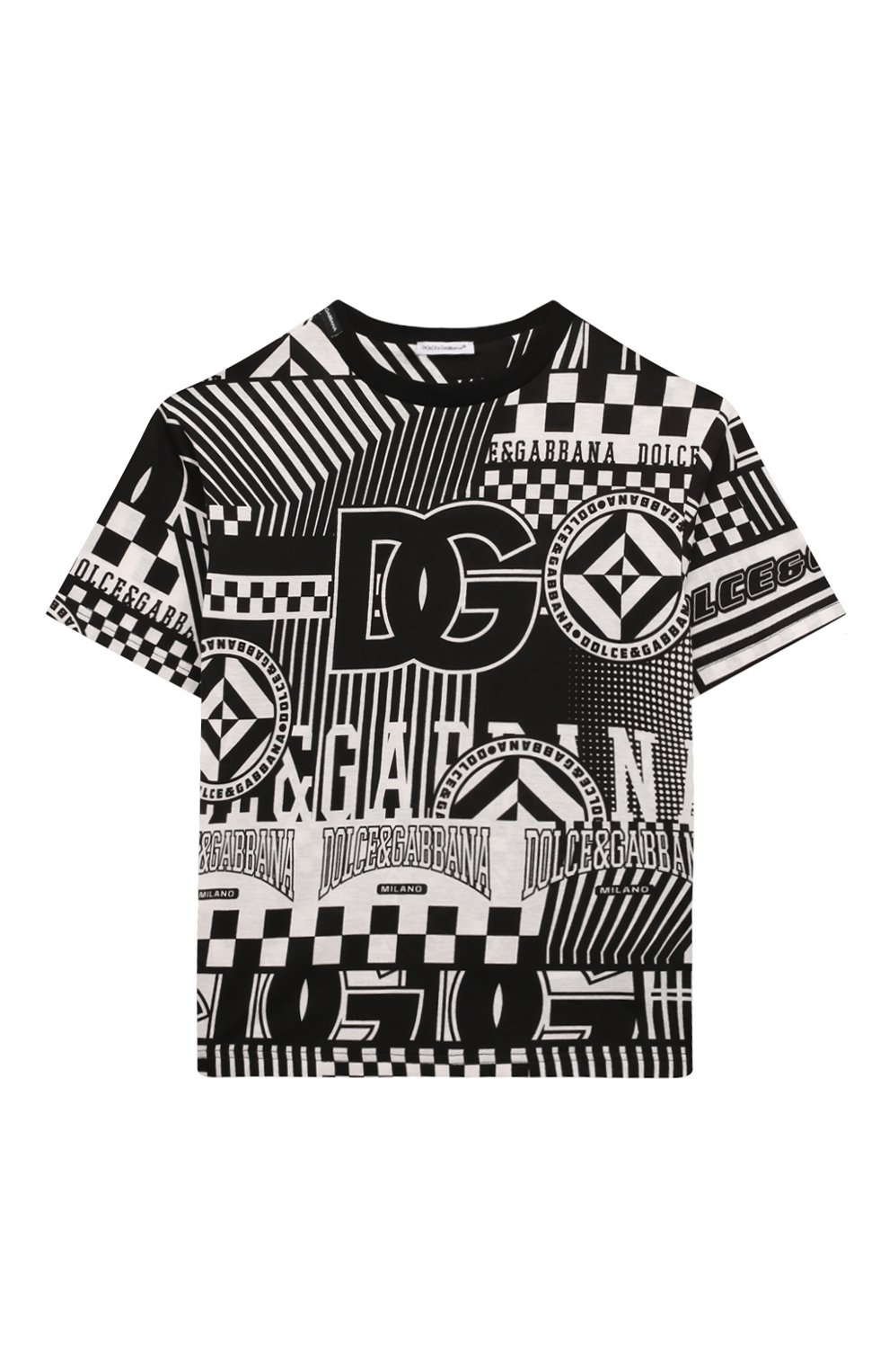 Хлопковая футболка DOLCE & GABBANA, арт. L4JTHV/II7FA, фото 1