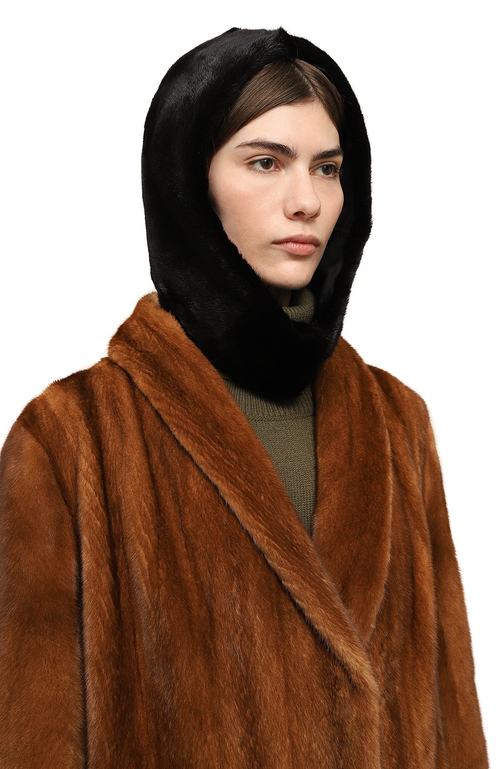 Меховой капюшон из норки VICTORIA KUSENKOVA, арт. 192800002060, фото 2