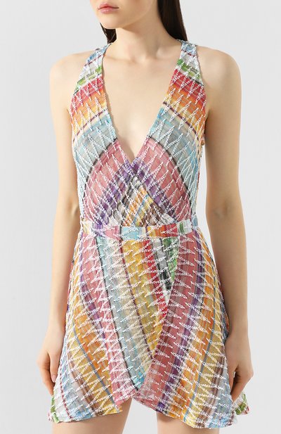 Платье MISSONI разноцветного цвета по цене 46200 руб., арт. MMQ00070/BR001Q, фото 3 Платье MISSONI, арт. MMQ00070/BR001Q, фото 3
