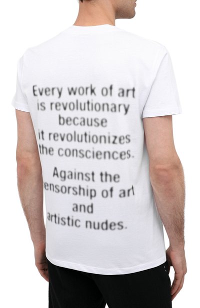 Хлопковая футболка DIEGO VENTURINO, арт. FW20-DV TS SCP, фото 4