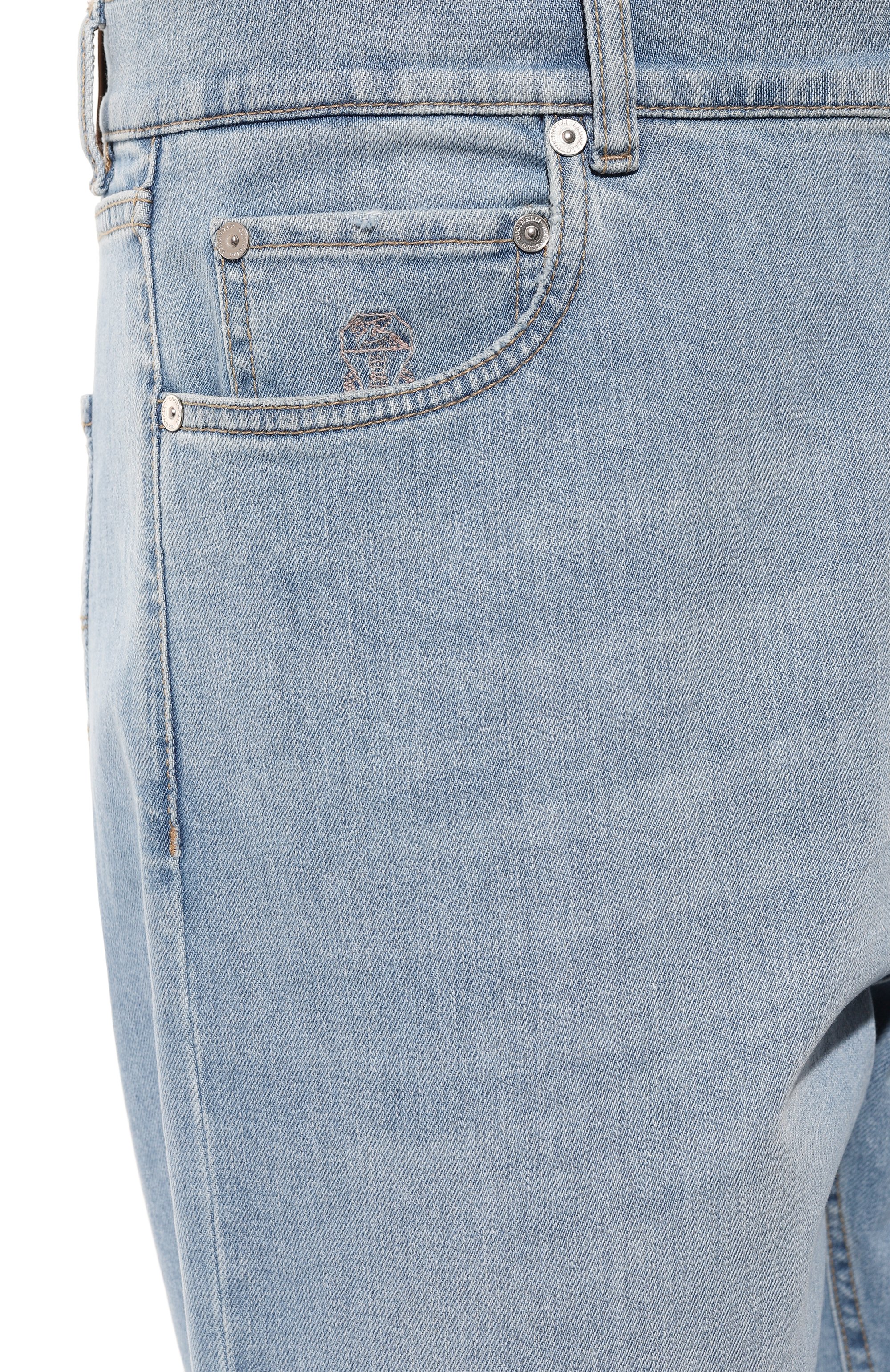 Джинсы iconic fit BRUNELLO CUCINELLI, арт. M283P01090, фото 5