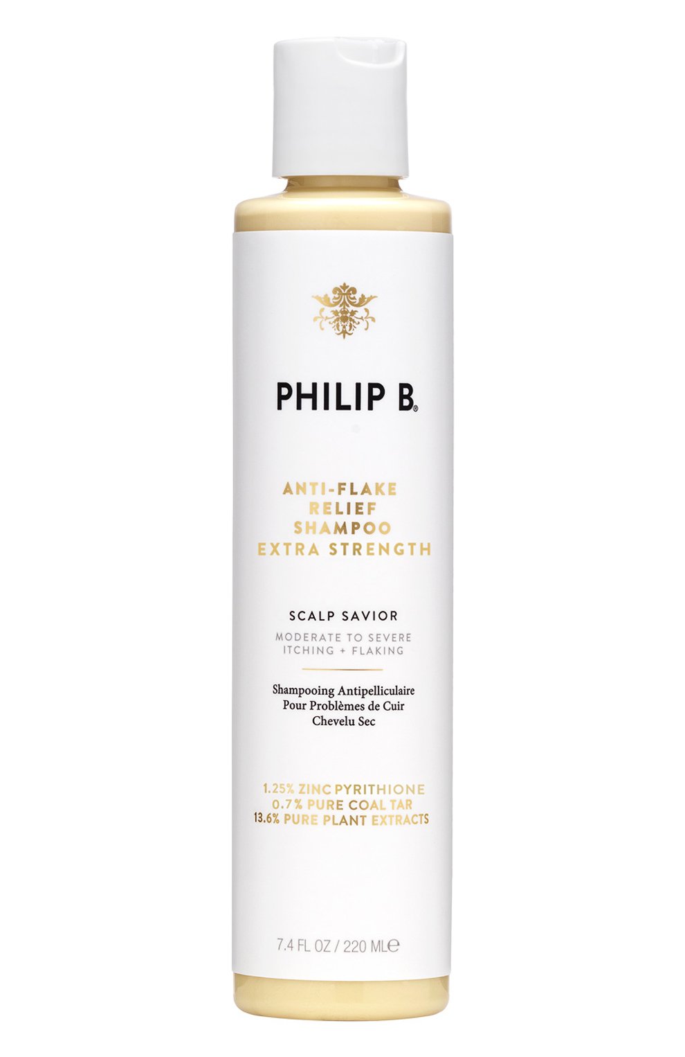 Шампунь для волос против перхоти anti-flake relief shampoo extra strength (220ml) PHILIP B, арт. 893239000060, фото 1