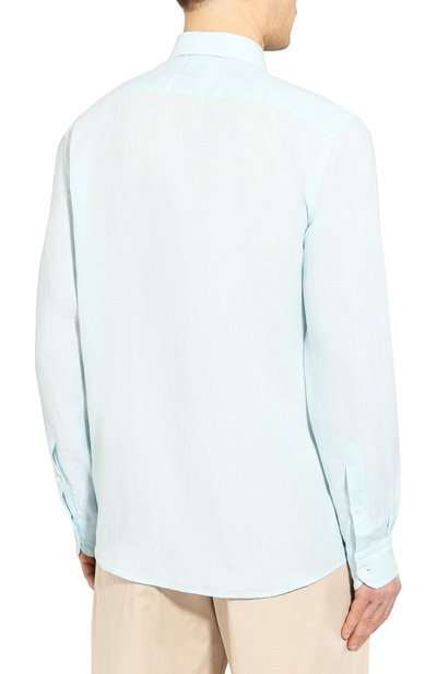 Льняная рубашка ZEGNA, арт. UUX38/SRF5, фото 4