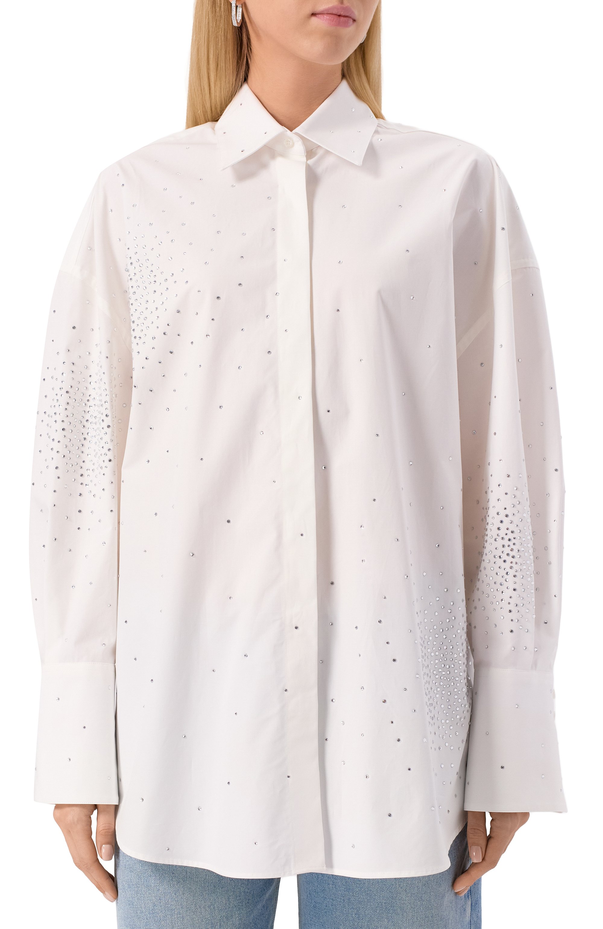 Хлопковая рубашка GIUSEPPE DI MORABITO, арт. 05FWED168C 05425, фото 3