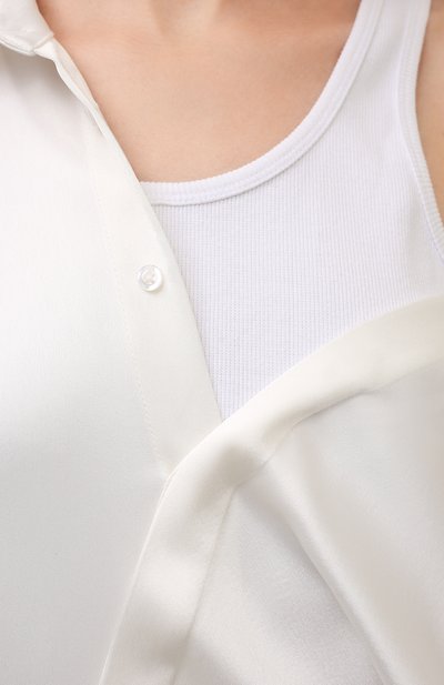 Комбинированная блузка RTA, арт. WH21-A799-7275WHITE, фото 5