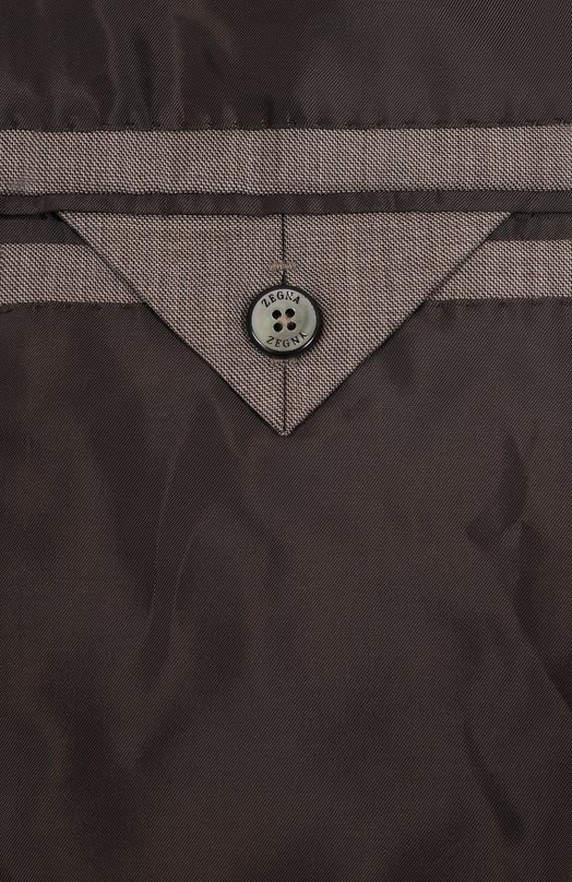 Шерстяной костюм Zegna 221225/922089A9 Коричневый  221225/922089A9 Фото 9